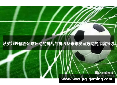 从英超停摆看足球运动的挑战与机遇及未来发展方向的深度探讨 从英超停摆看足球运动的挑战与机遇及未来发展方向的深度探讨